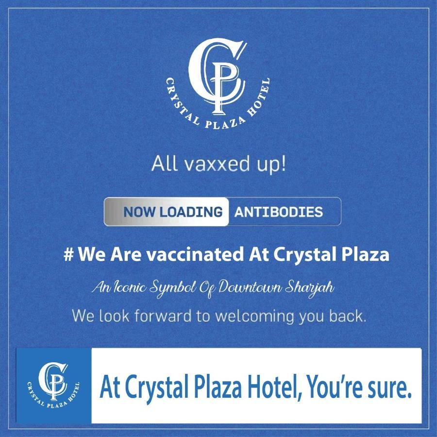 Crystal Plaza Hotel Sharjah Exterior photo